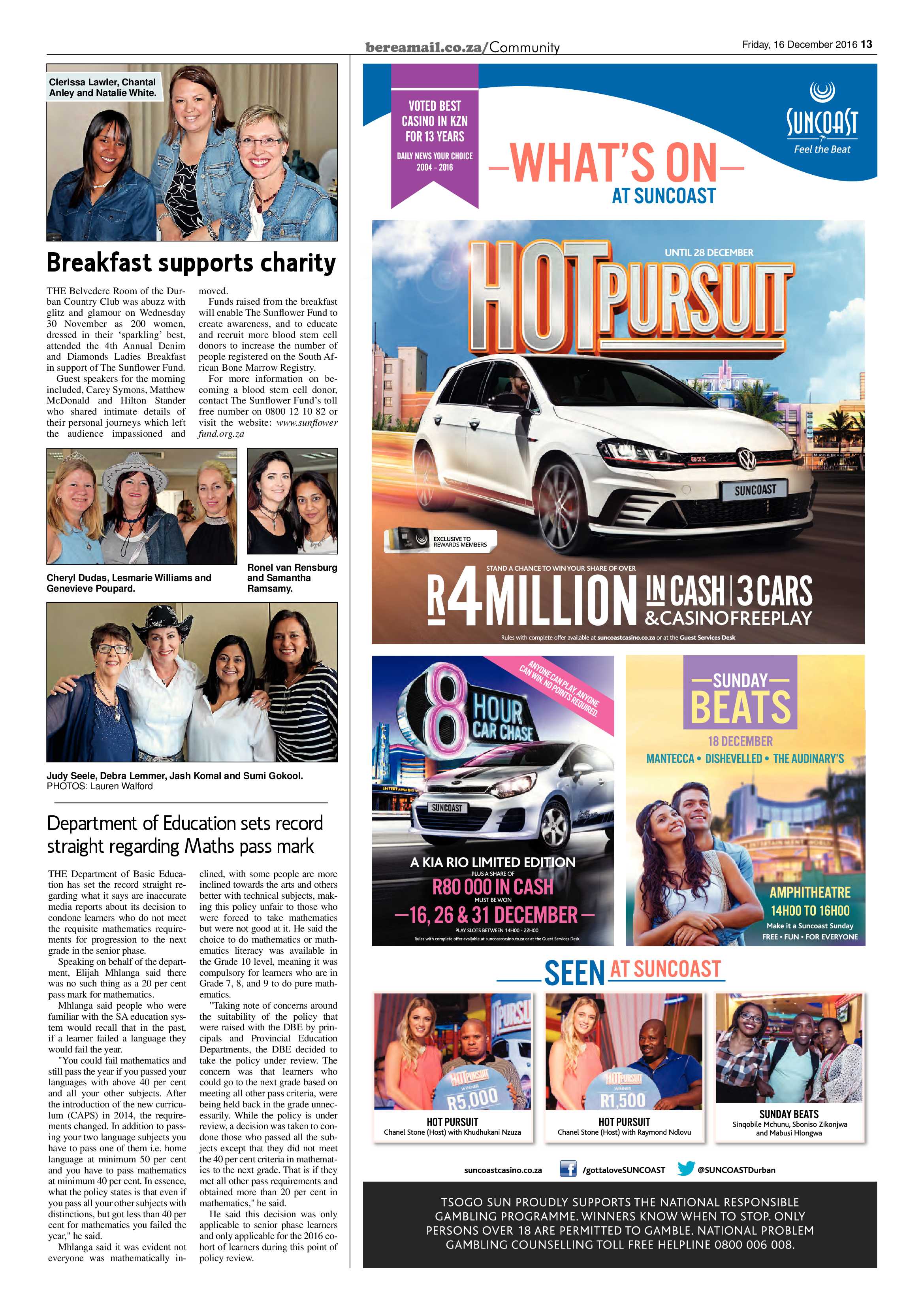 Berea Mail 16 December 2016 page 13