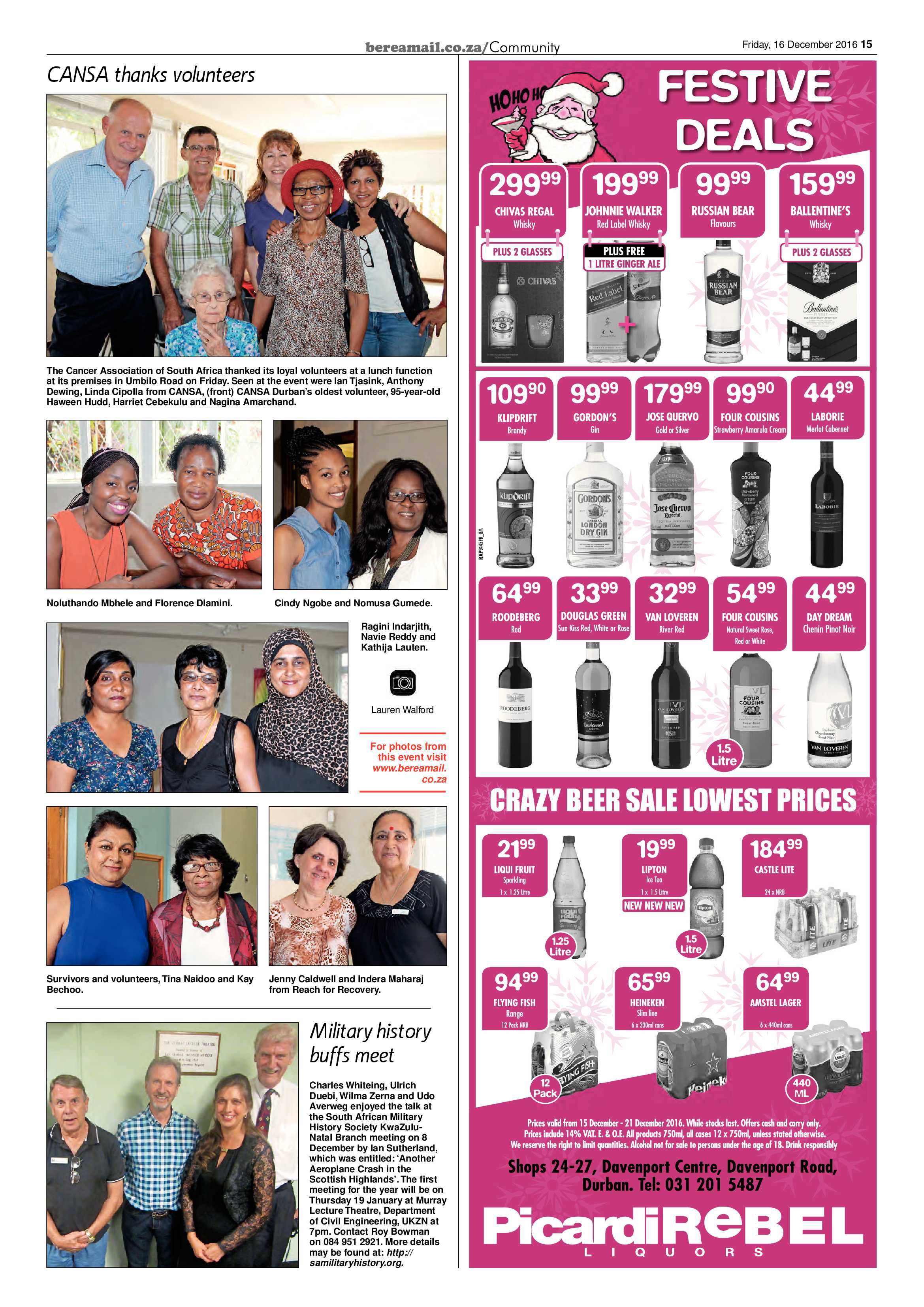 Berea Mail 16 December 2016 page 15