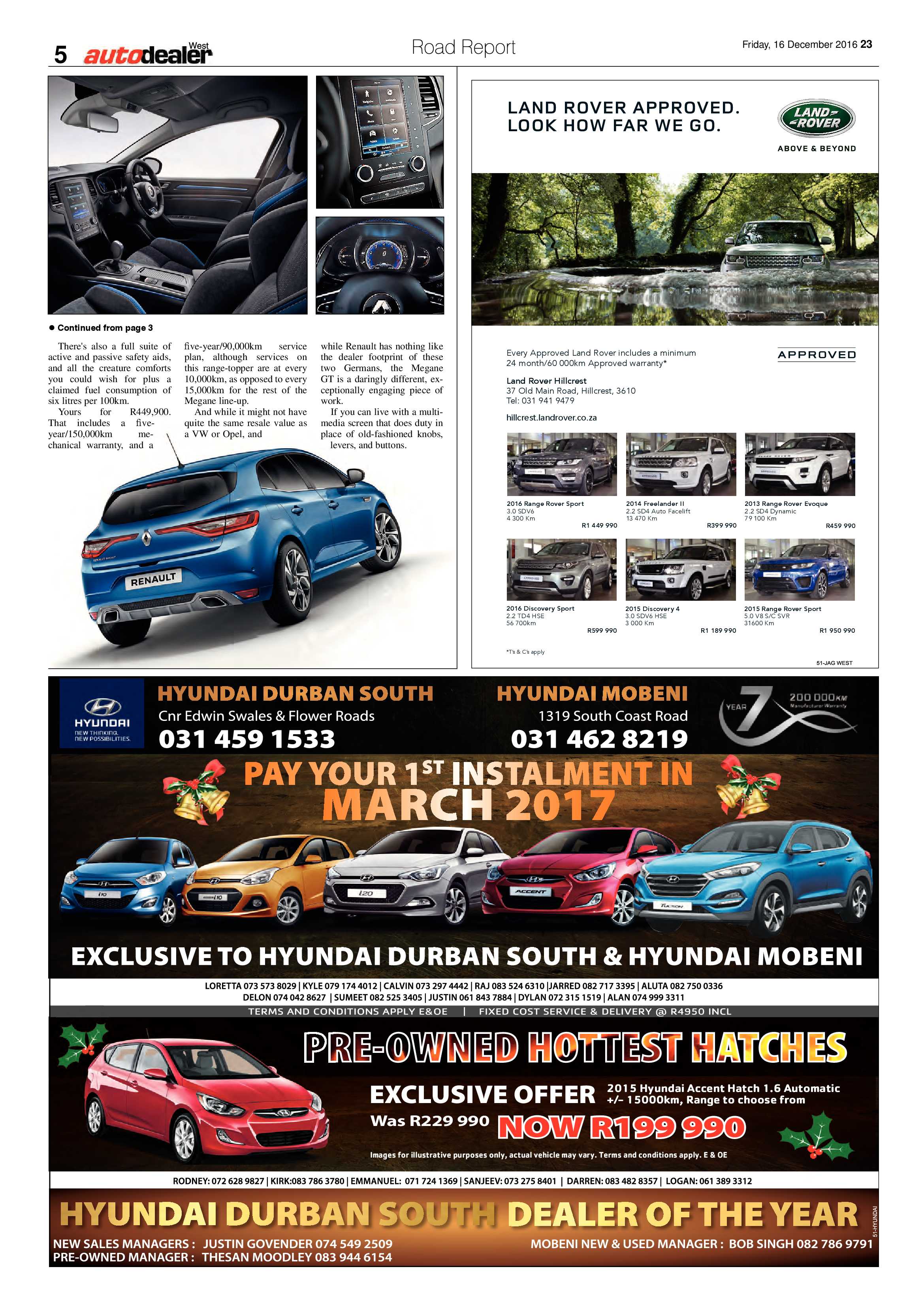 Berea Mail 16 December 2016 page 23