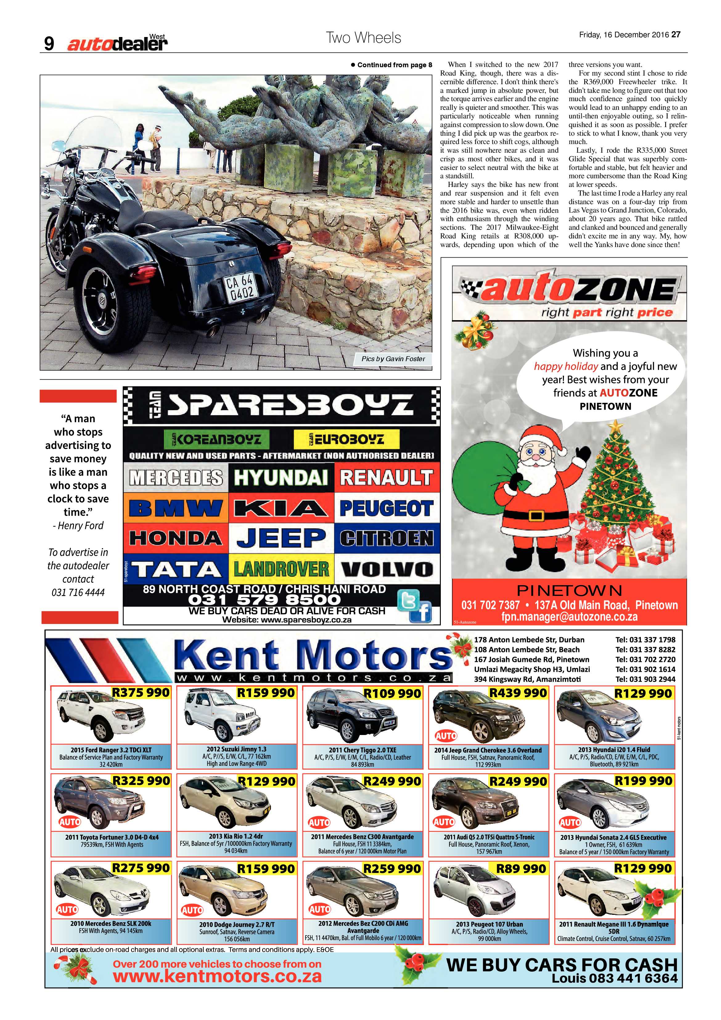 Berea Mail 16 December 2016 page 27
