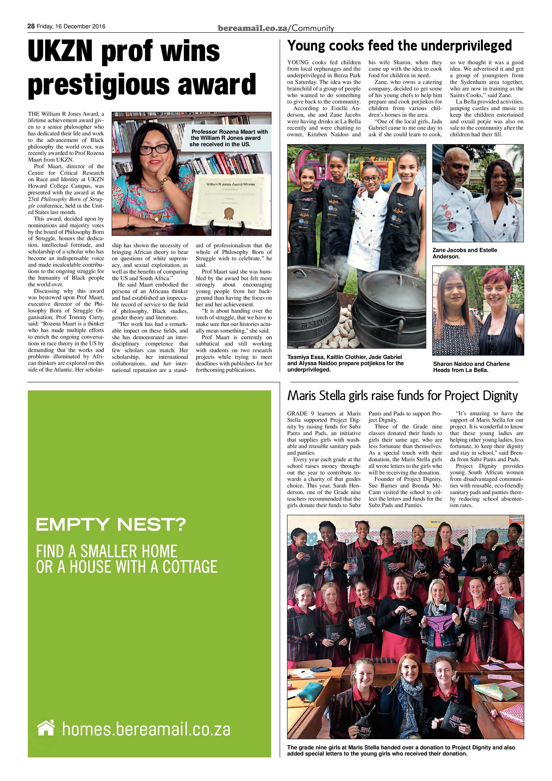 Berea Mail 16 December 2016 page 28