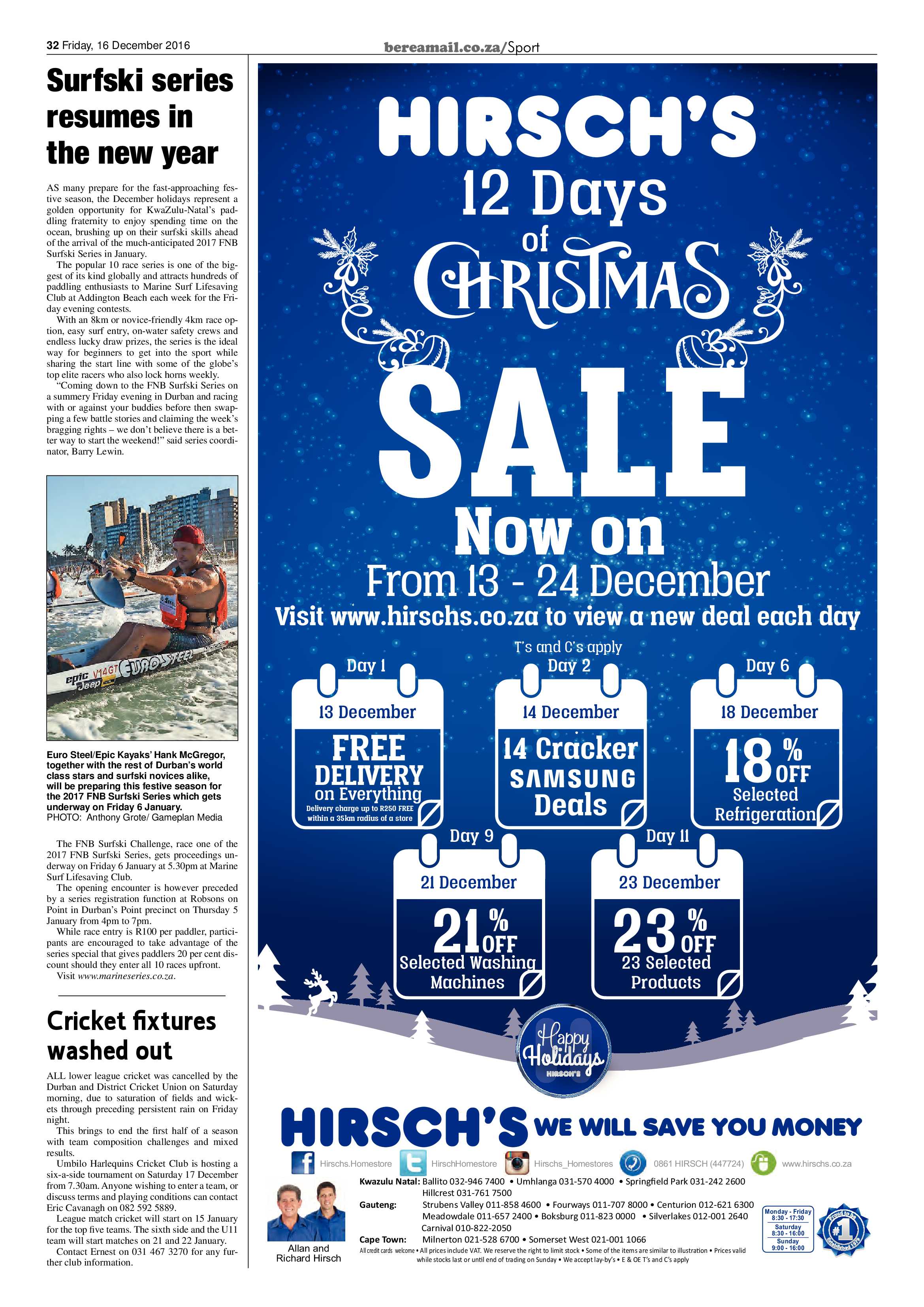 Berea Mail 16 December 2016 page 32