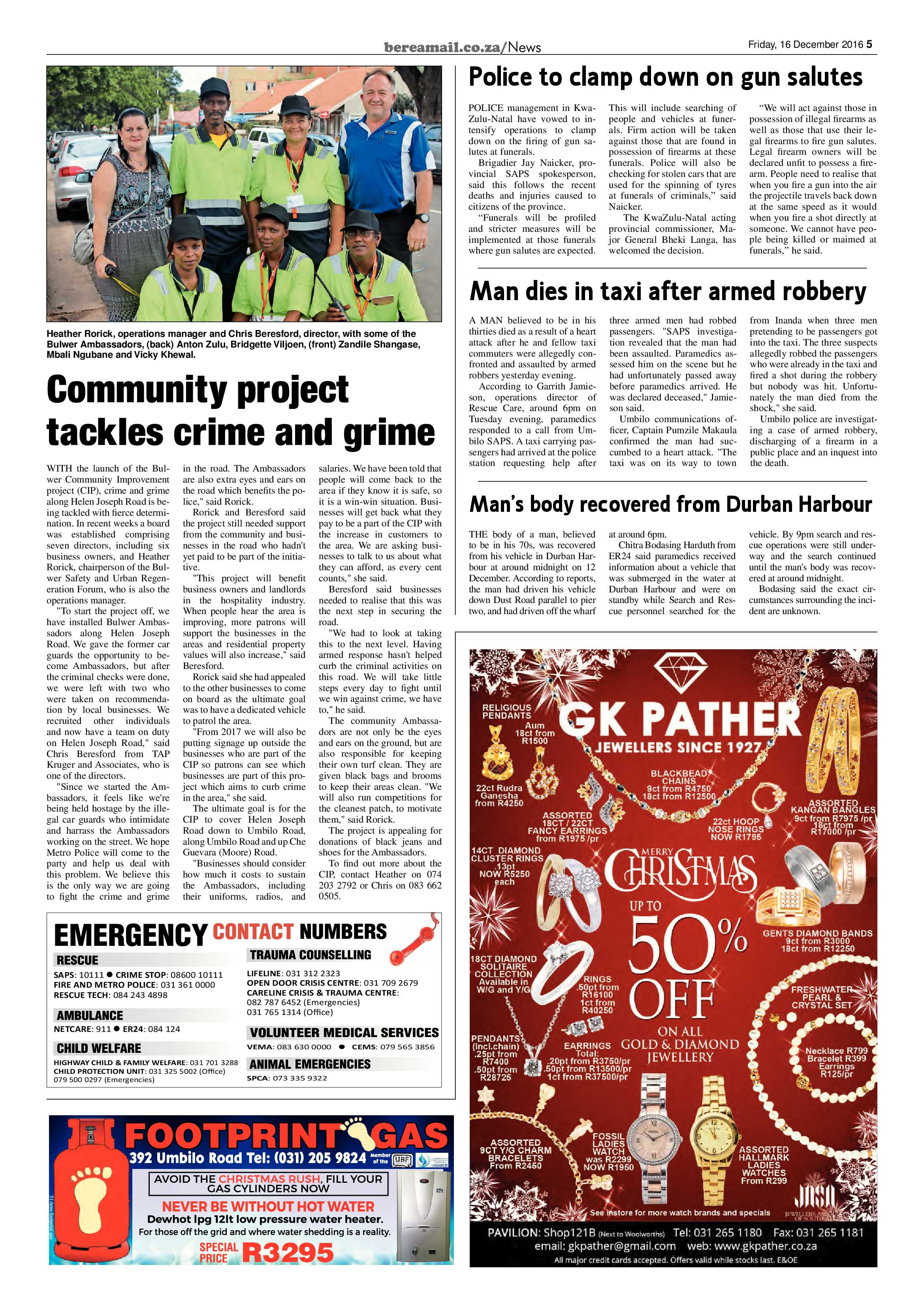 Berea Mail 16 December 2016 page 5