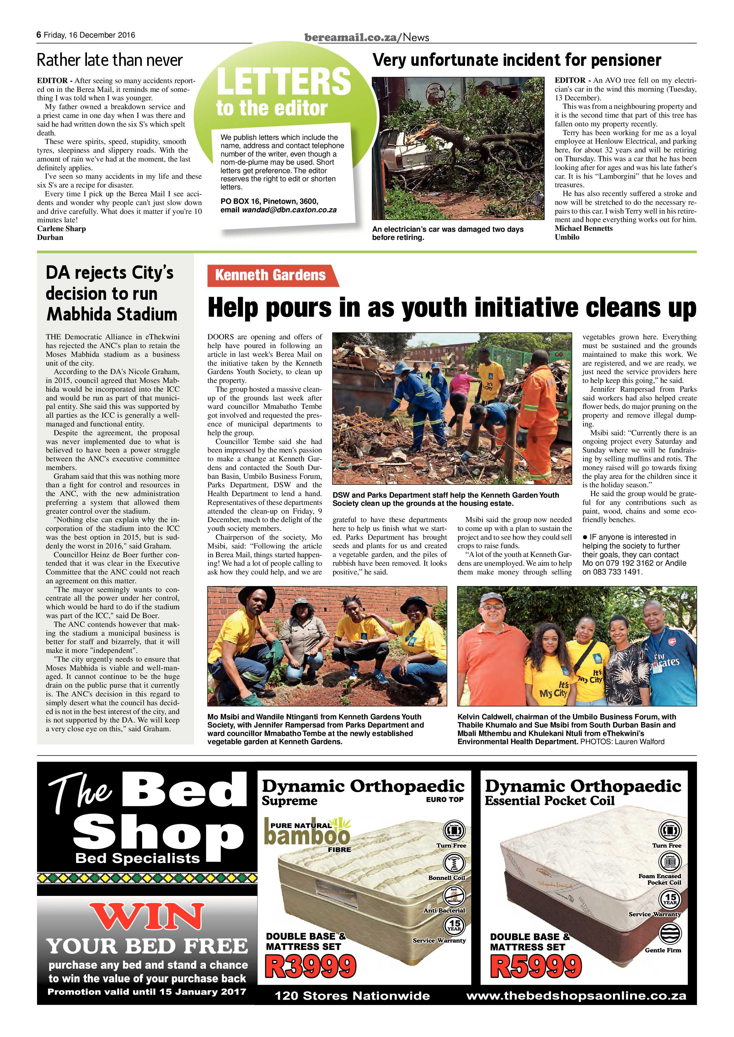 Berea Mail 16 December 2016 page 6