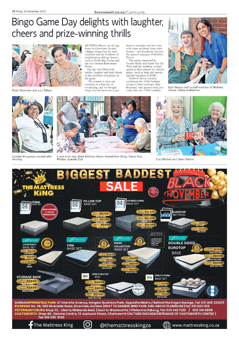 Berea Mail 24 November 2023 page 10