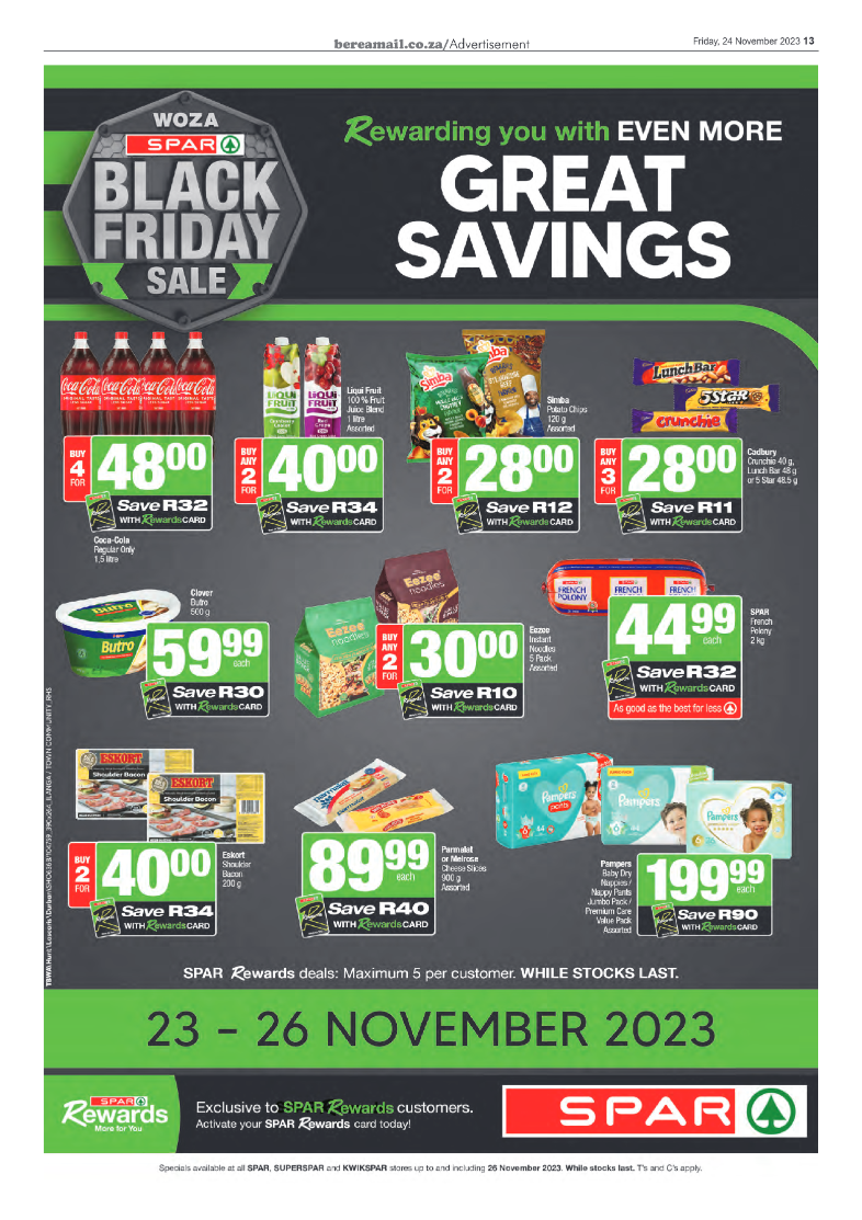 Berea Mail 24 November 2023 page 13