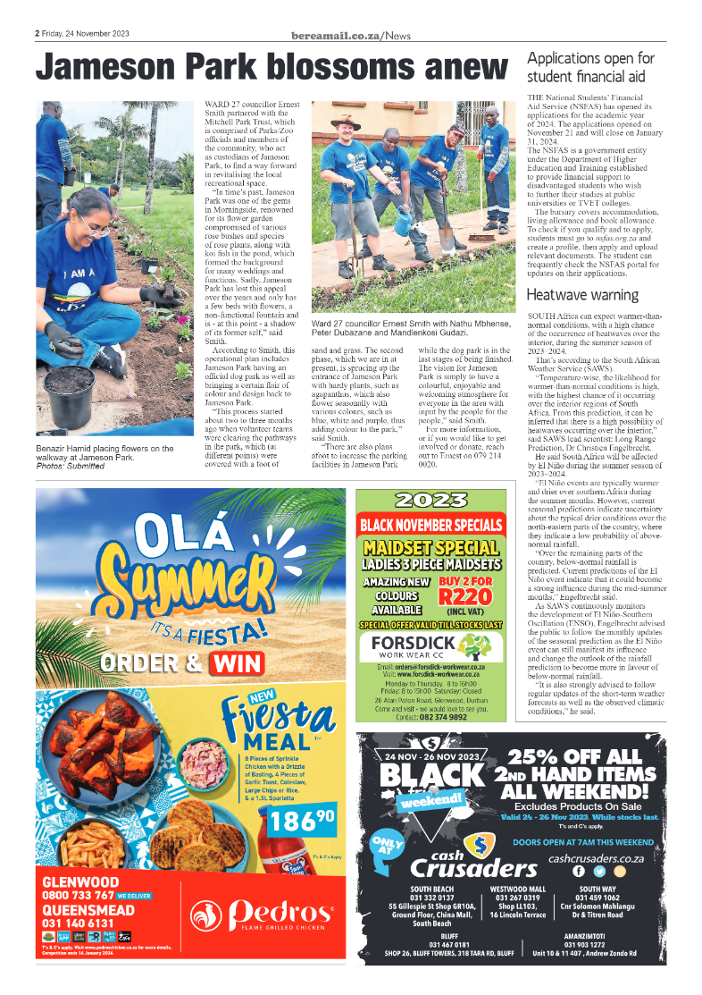 Berea Mail 24 November 2023 page 2