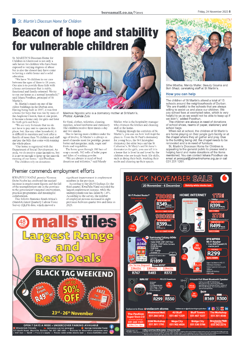 Berea Mail 24 November 2023 page 5