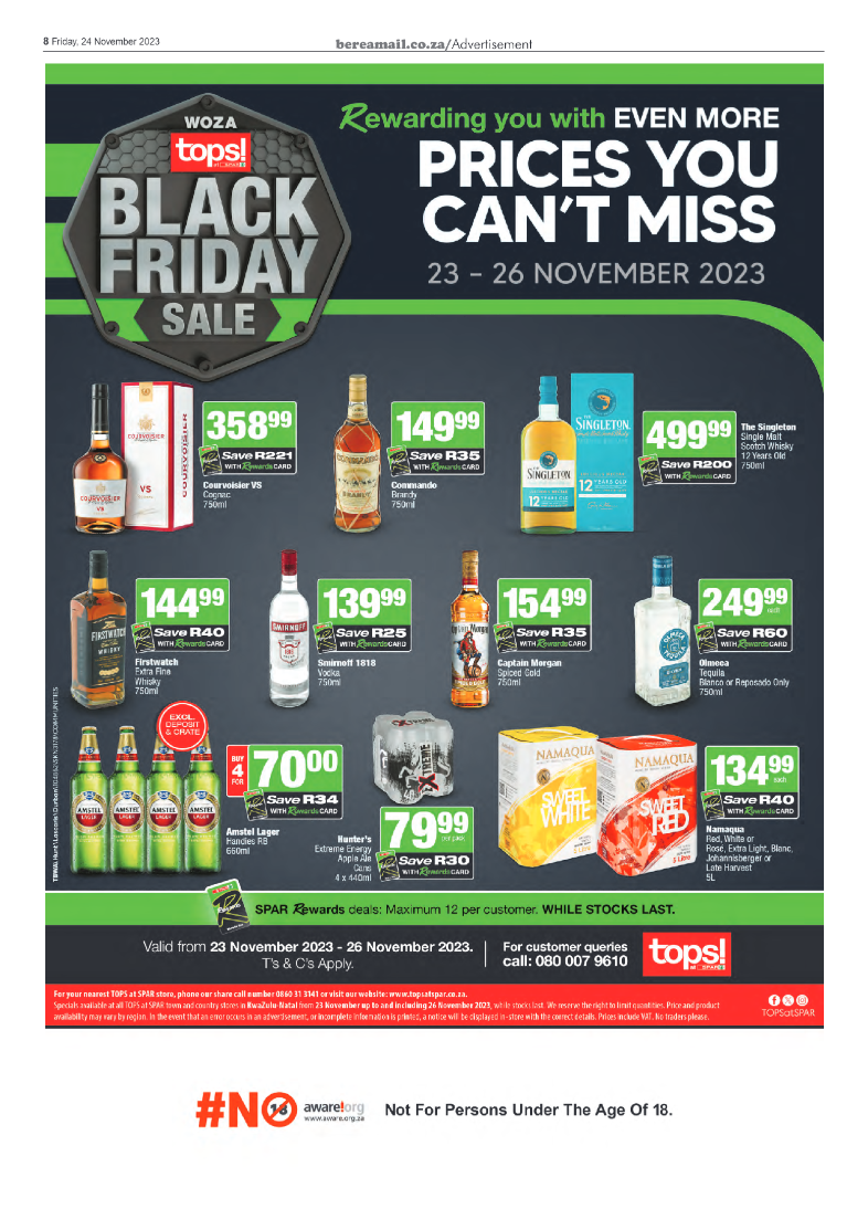 Berea Mail 24 November 2023 page 8