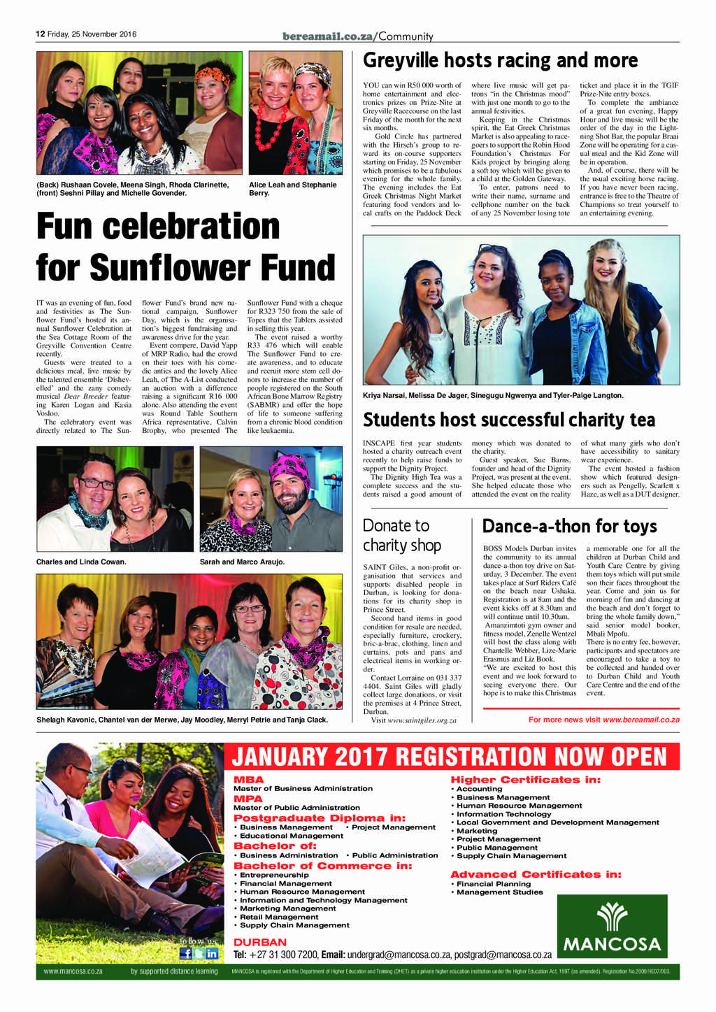 Berea Mail 25 November 2016 page 12