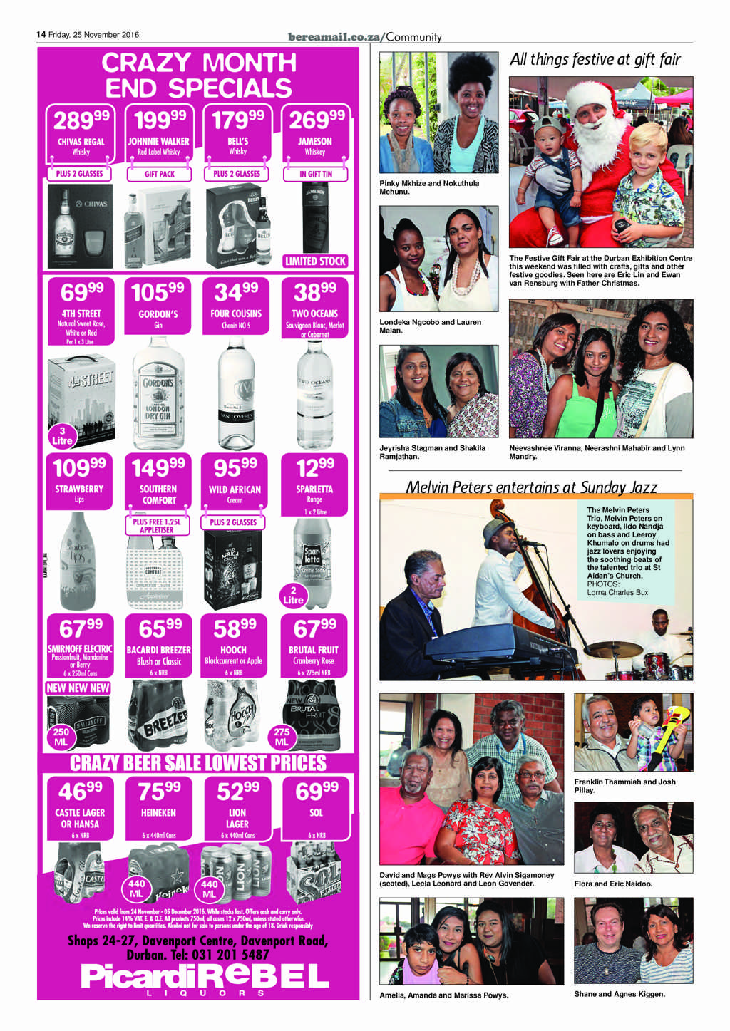 Berea Mail 25 November 2016 page 14