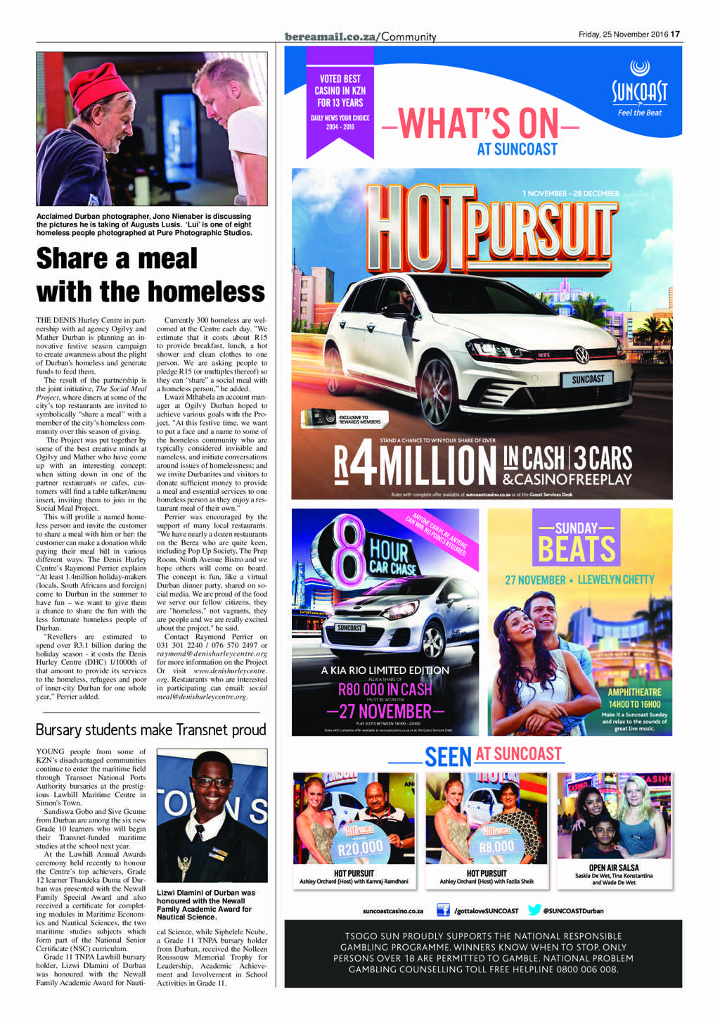 Berea Mail 25 November 2016 page 17