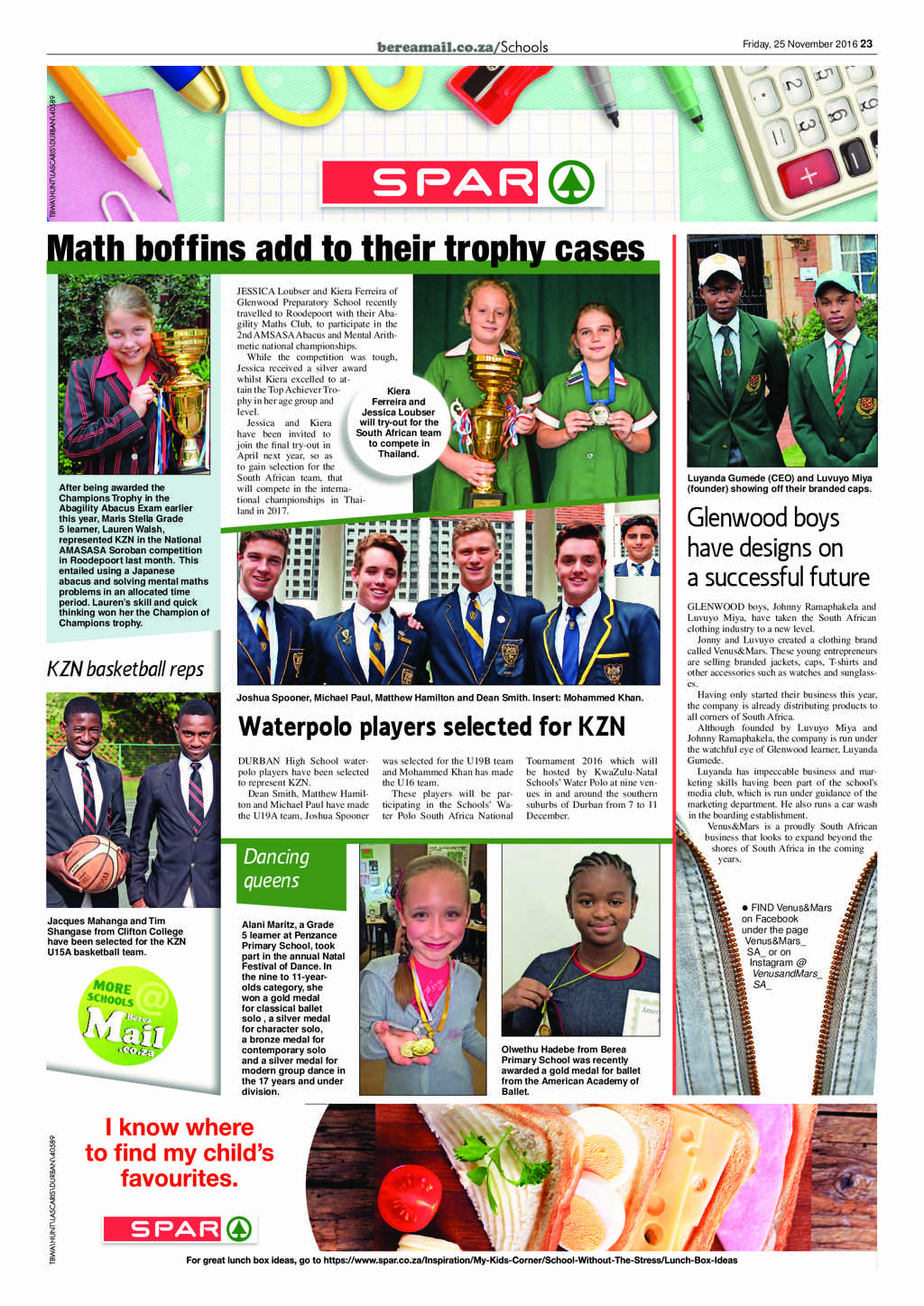 Berea Mail 25 November 2016 page 23