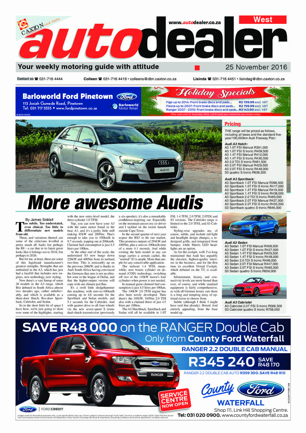Berea Mail 25 November 2016 page 25