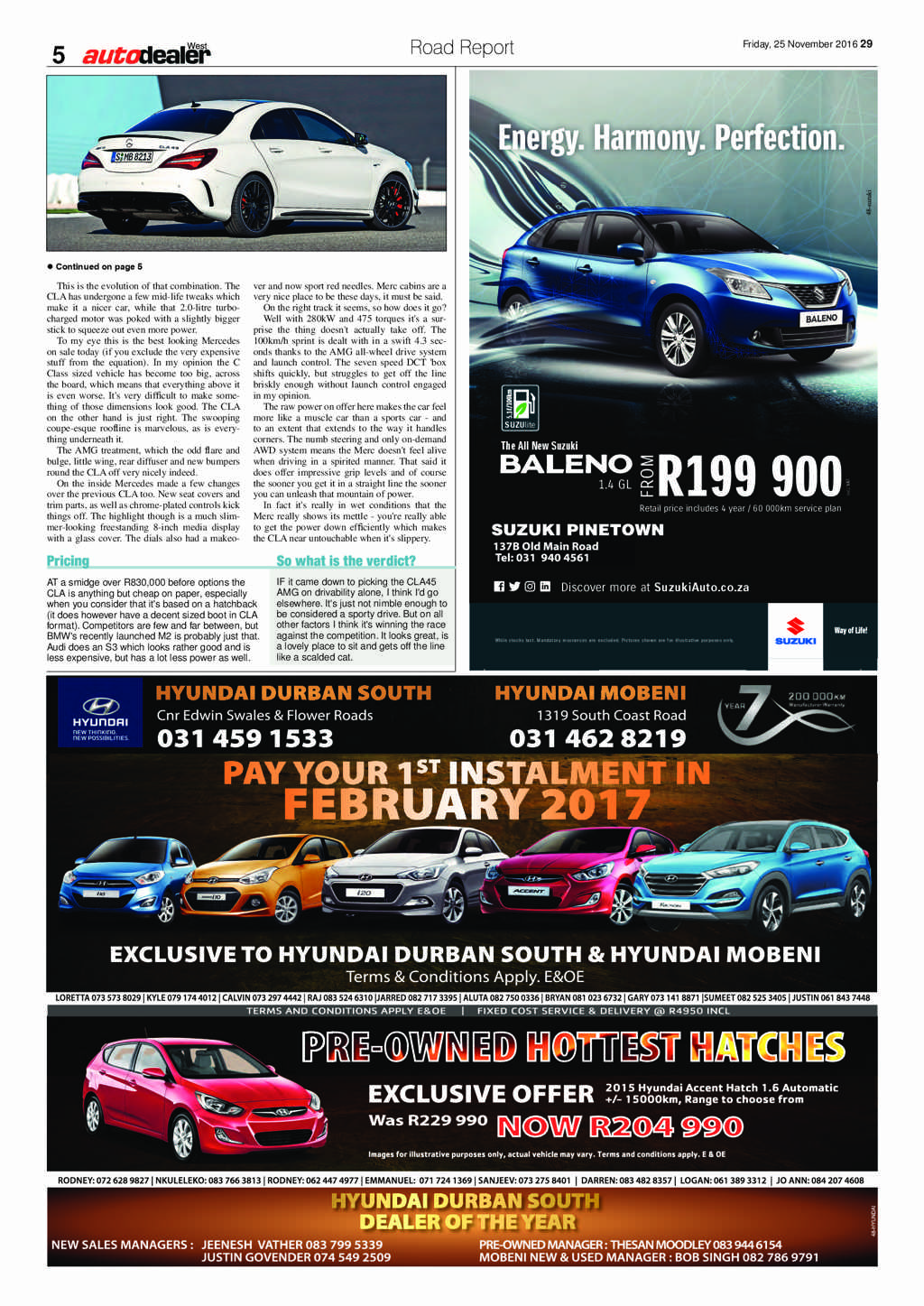 Berea Mail 25 November 2016 page 29