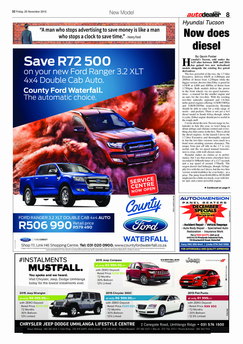Berea Mail 25 November 2016 page 32