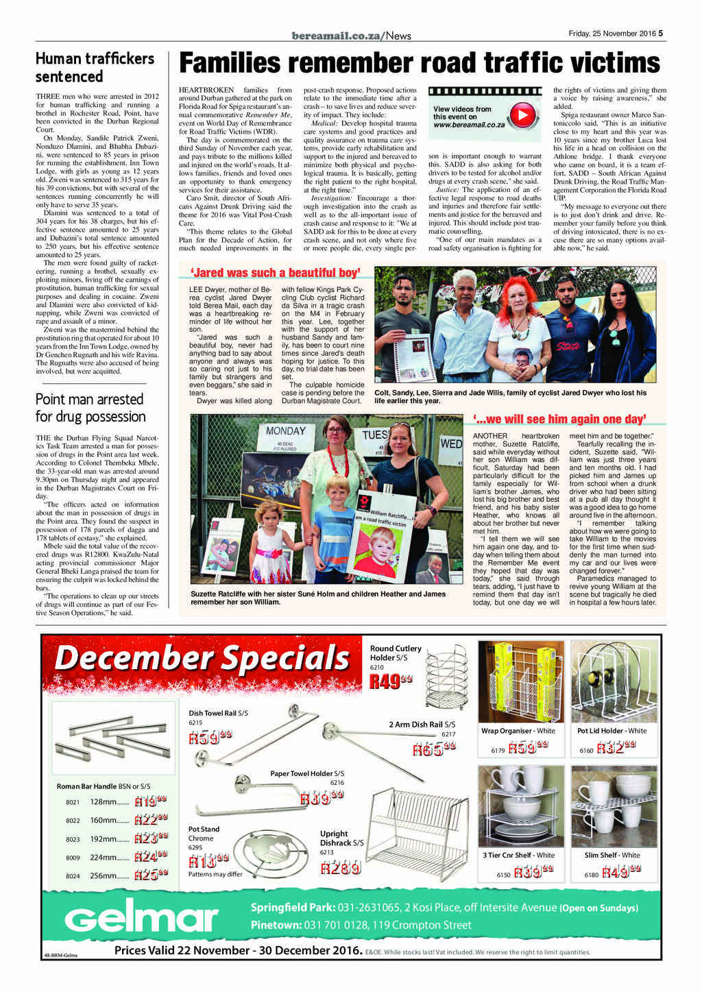 Berea Mail 25 November 2016 page 5