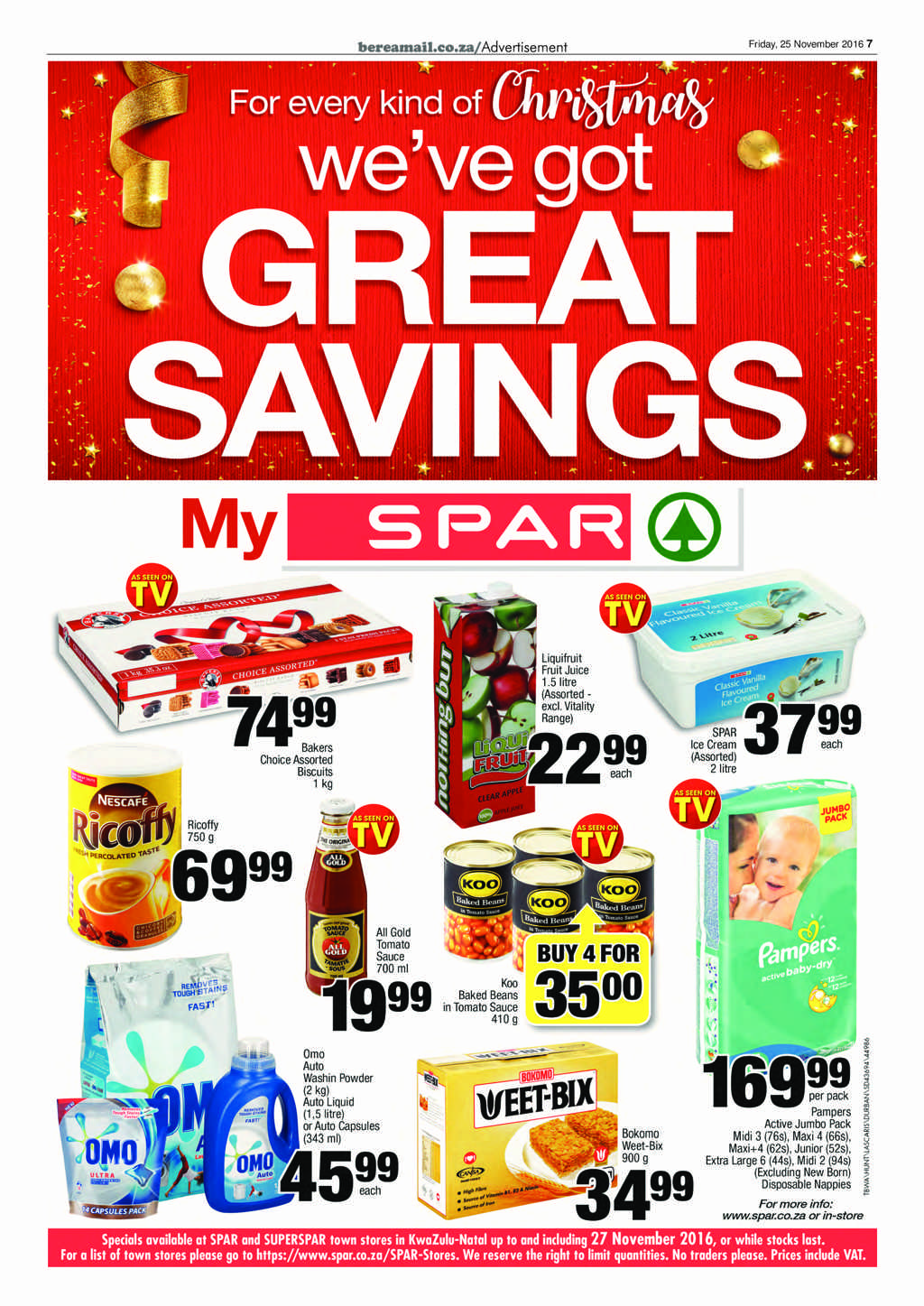 Berea Mail 25 November 2016 page 7