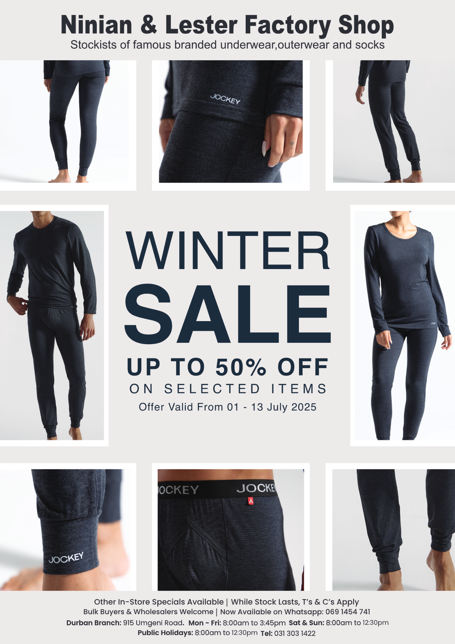 Ninian & Lester Factory Shop page 2