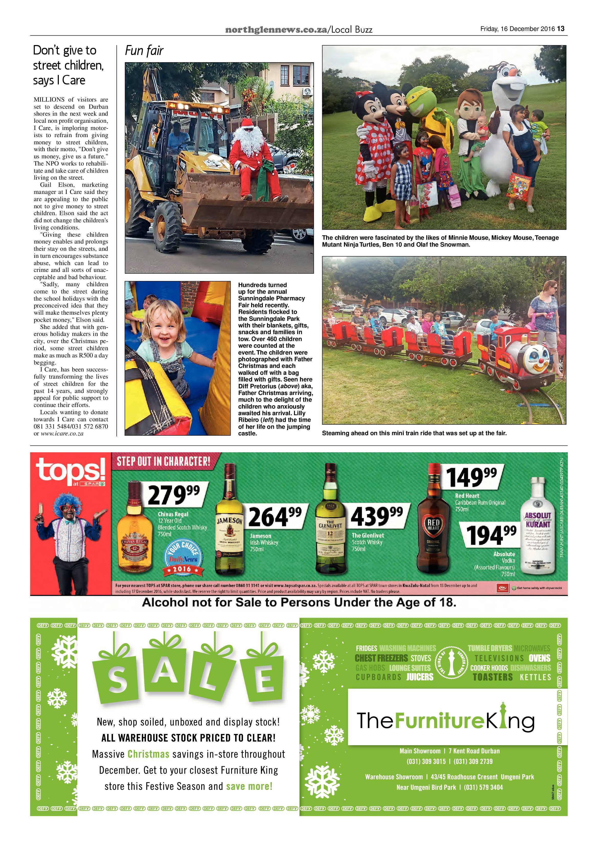 Northglen News 16 December 2016 page 13