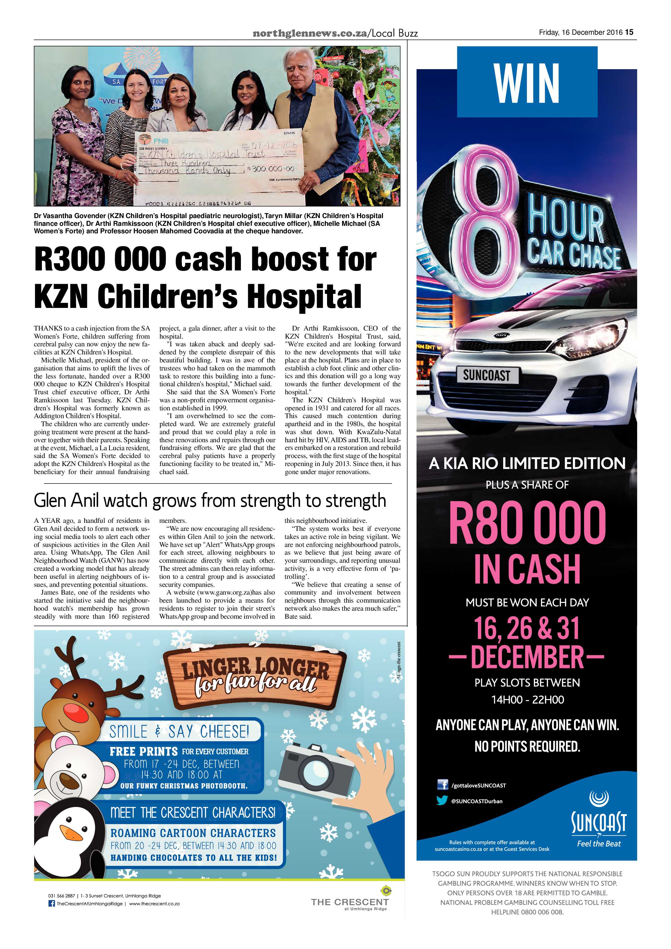 Northglen News 16 December 2016 page 15