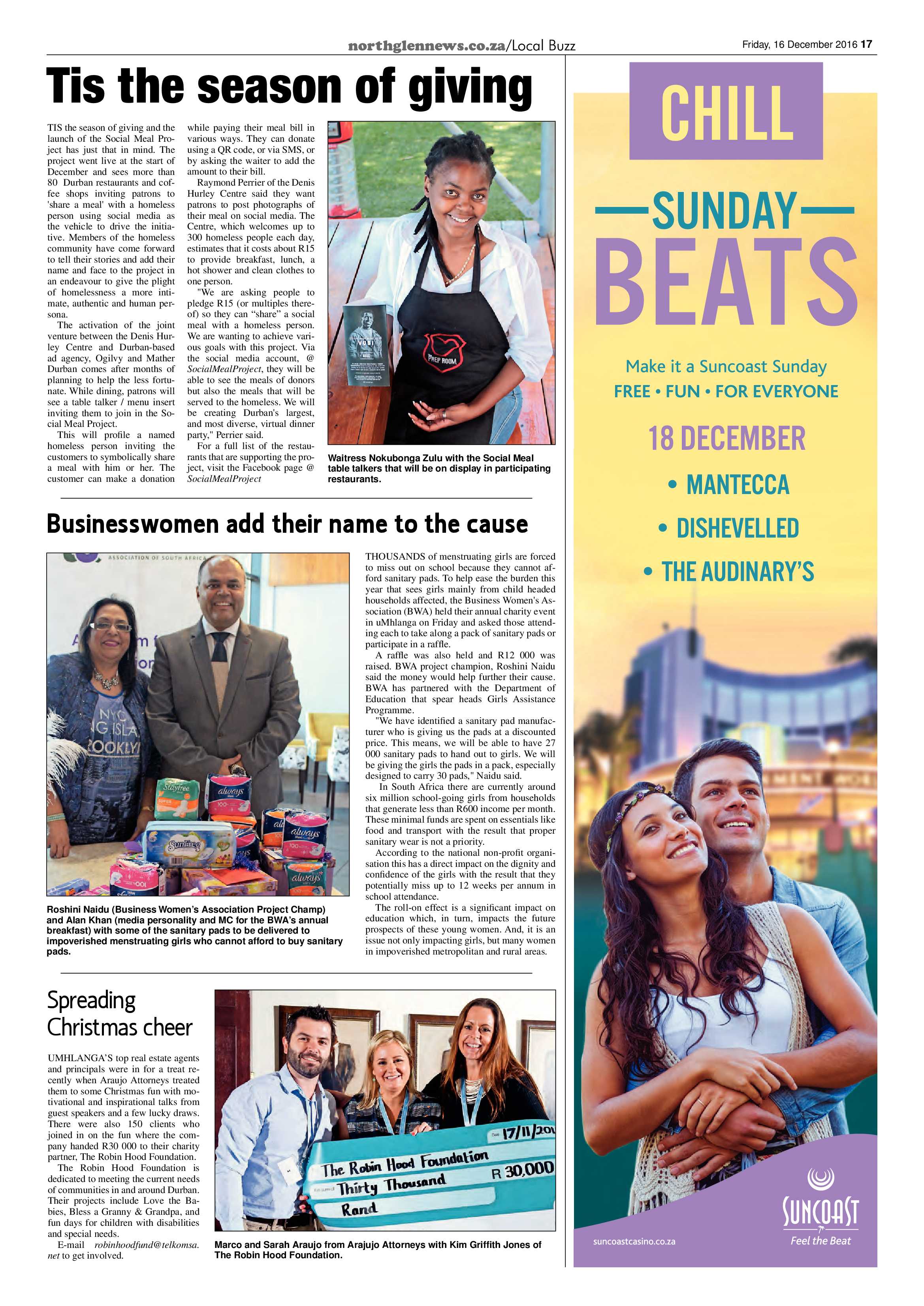 Northglen News 16 December 2016 page 17