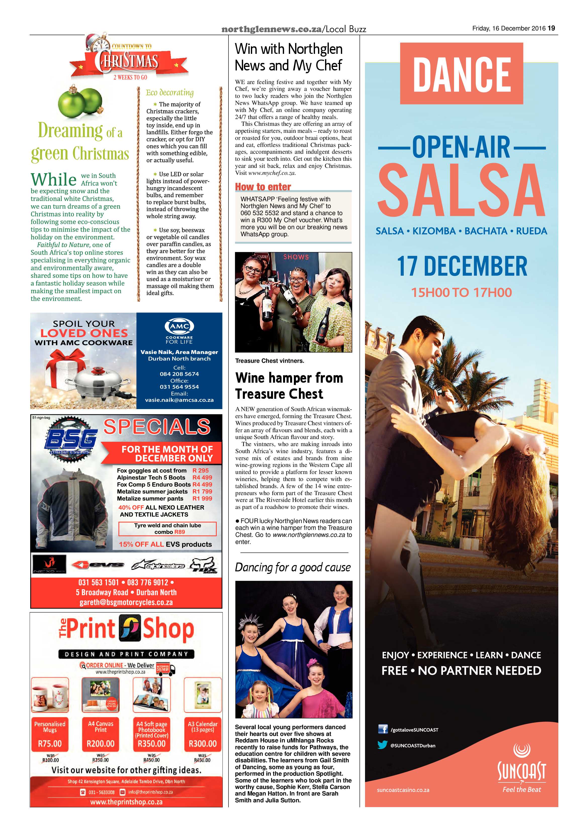 Northglen News 16 December 2016 page 19