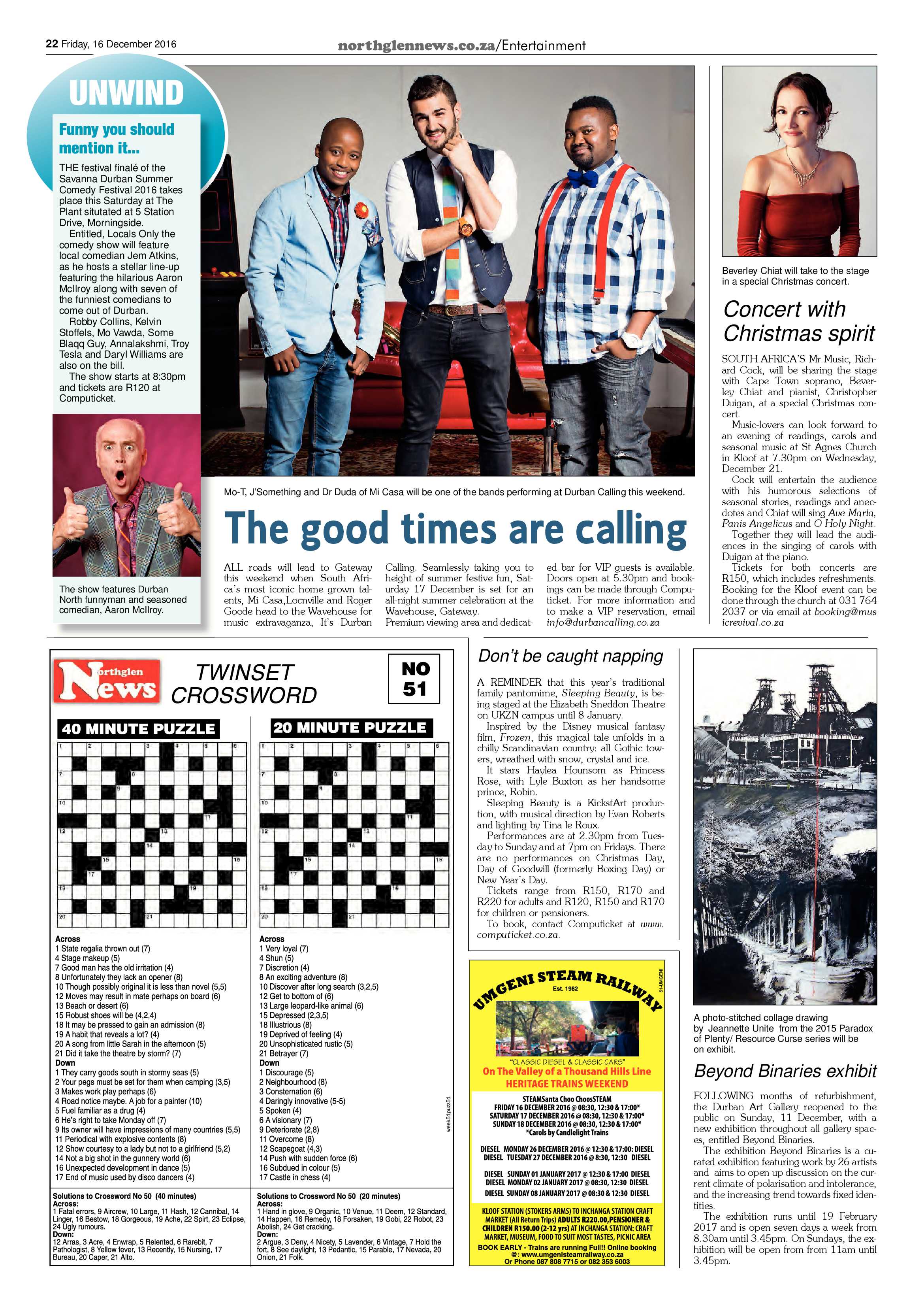 Northglen News 16 December 2016 page 22