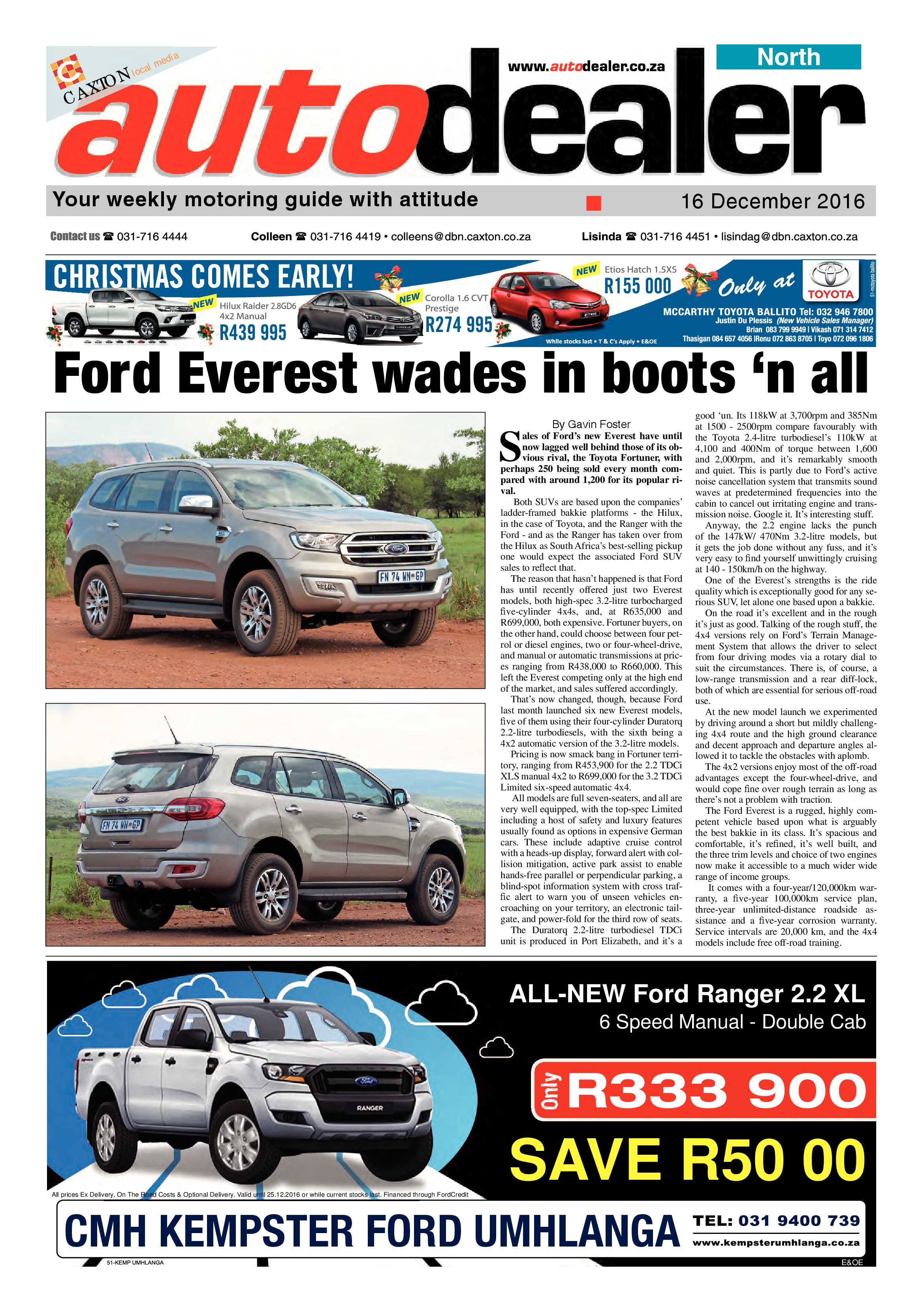 Northglen News 16 December 2016 page 23