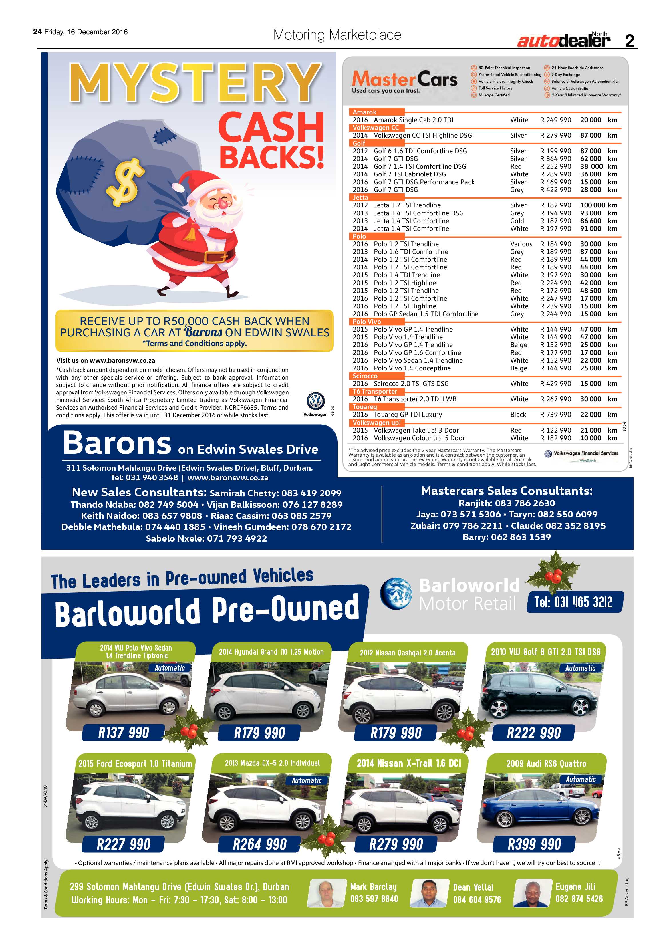 Northglen News 16 December 2016 page 24