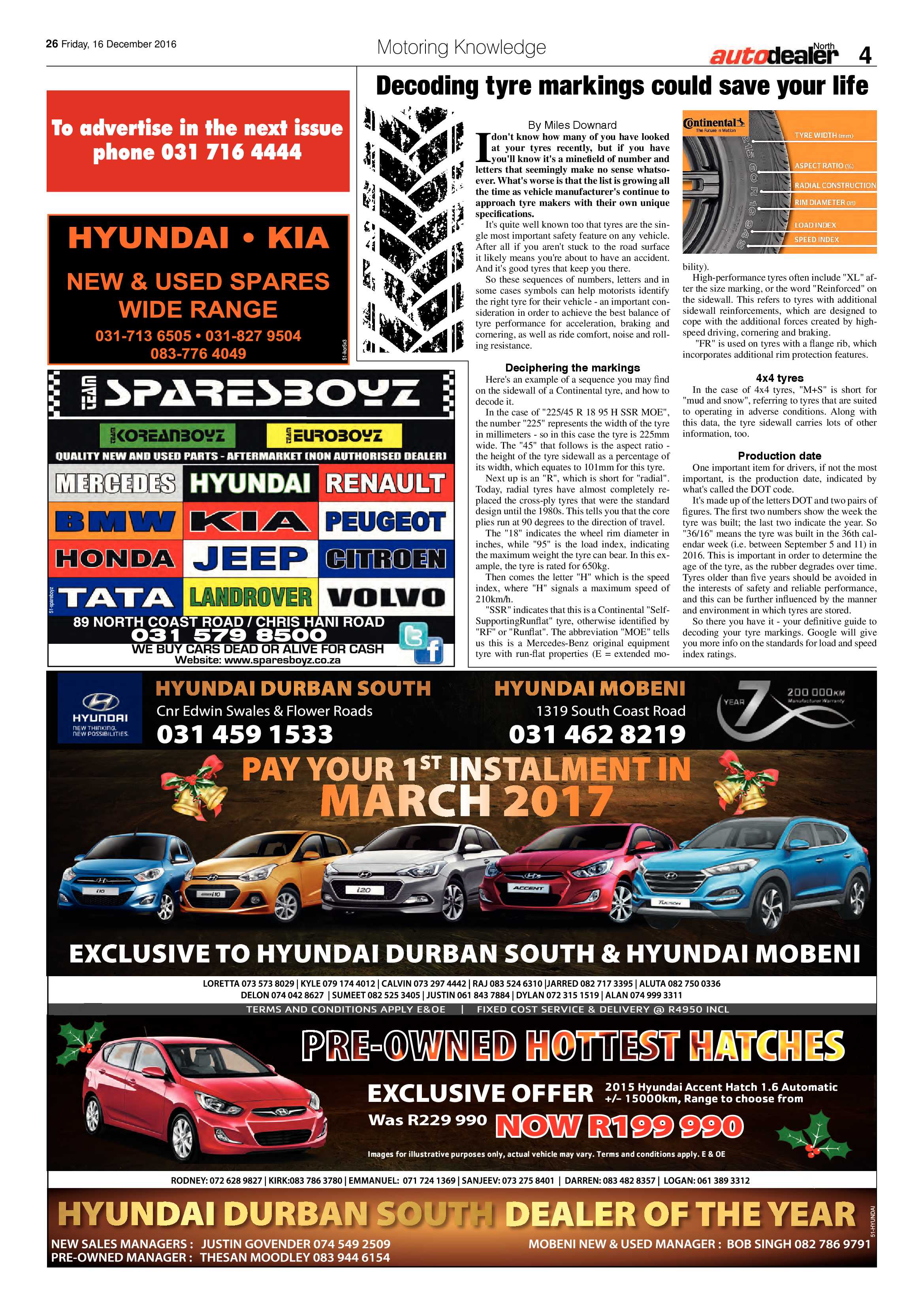 Northglen News 16 December 2016 page 26