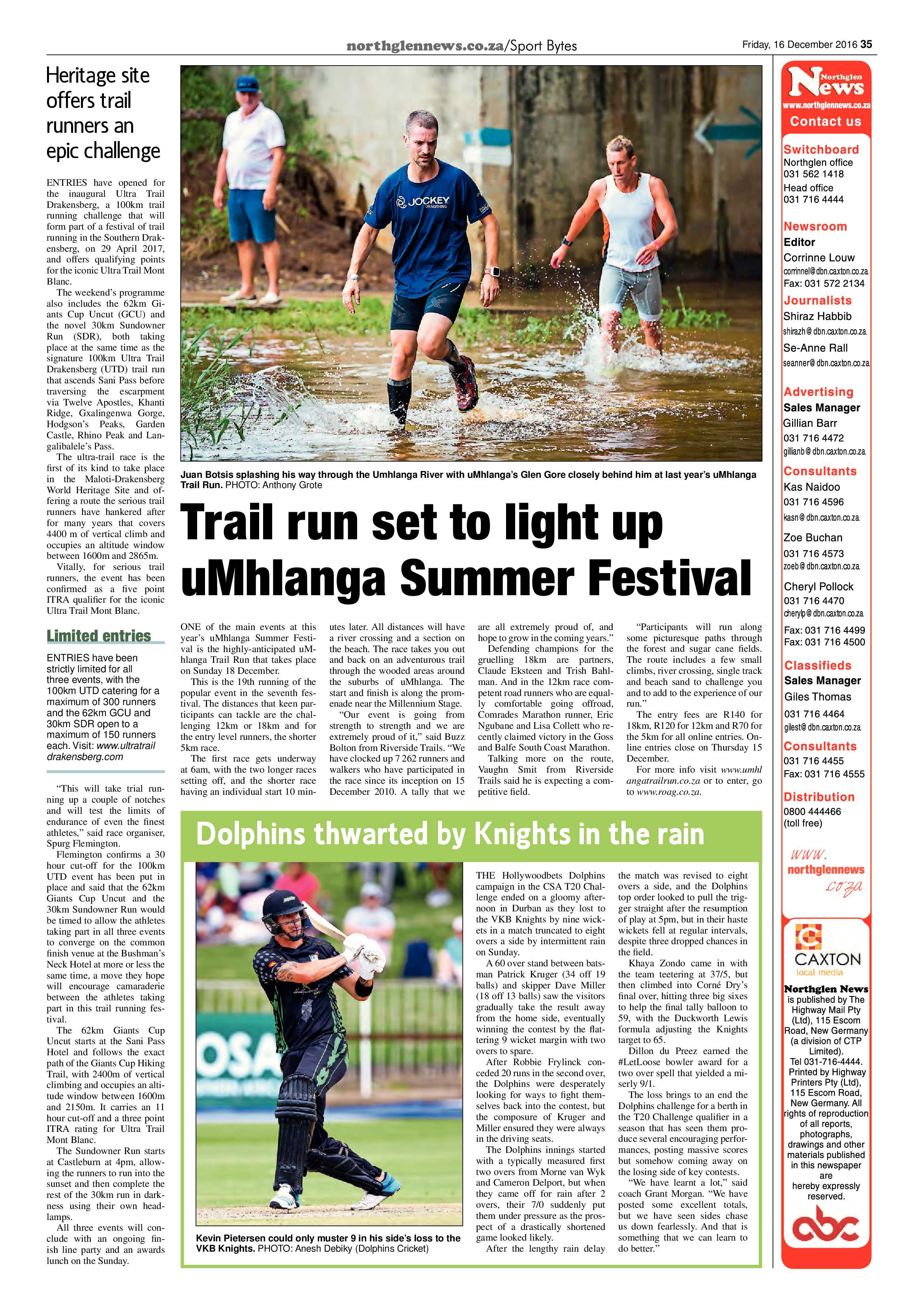 Northglen News 16 December 2016 page 35