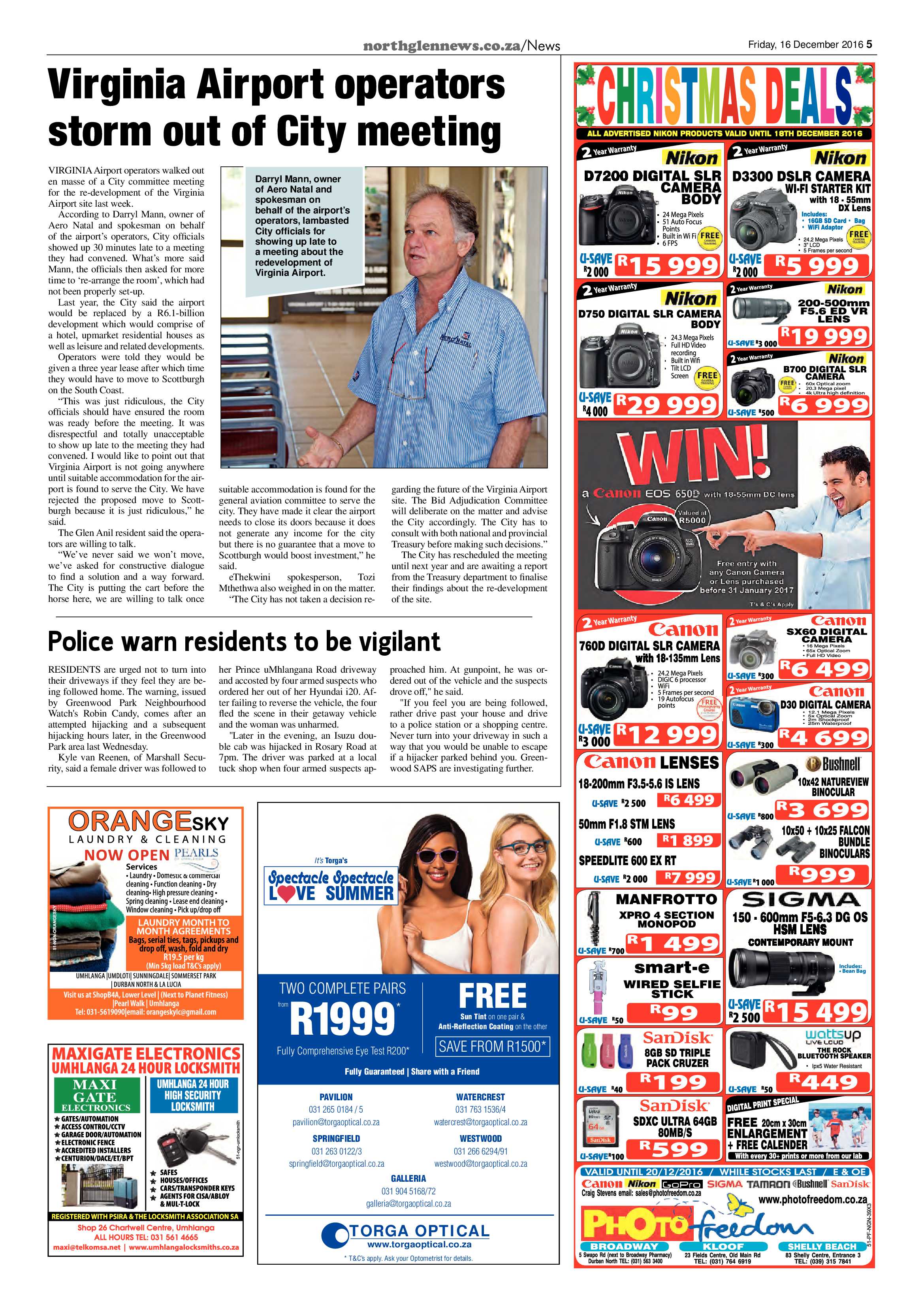 Northglen News 16 December 2016 page 5